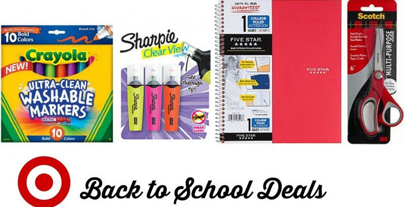 Target school supply sale